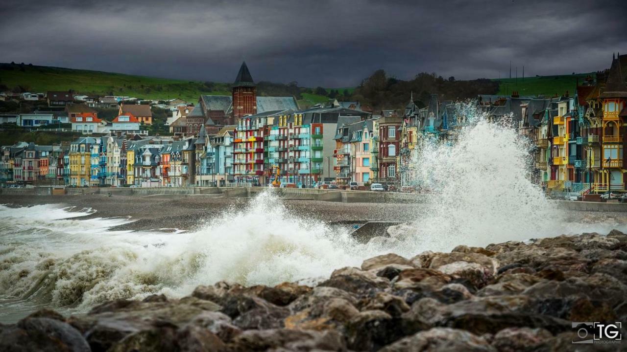 La Falaise Mers-les-Bains Extérieur photo